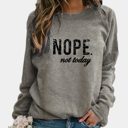 LEONA – Ontspannen damestrui met statementprint