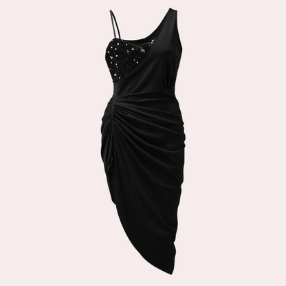 Elegante dames avondjurk met flatterende pasvorm – ELVÉRA - Glamorix