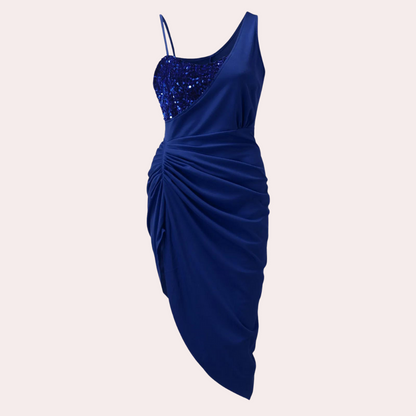 Elegante dames avondjurk met flatterende pasvorm – ELVÉRA - Glamorix