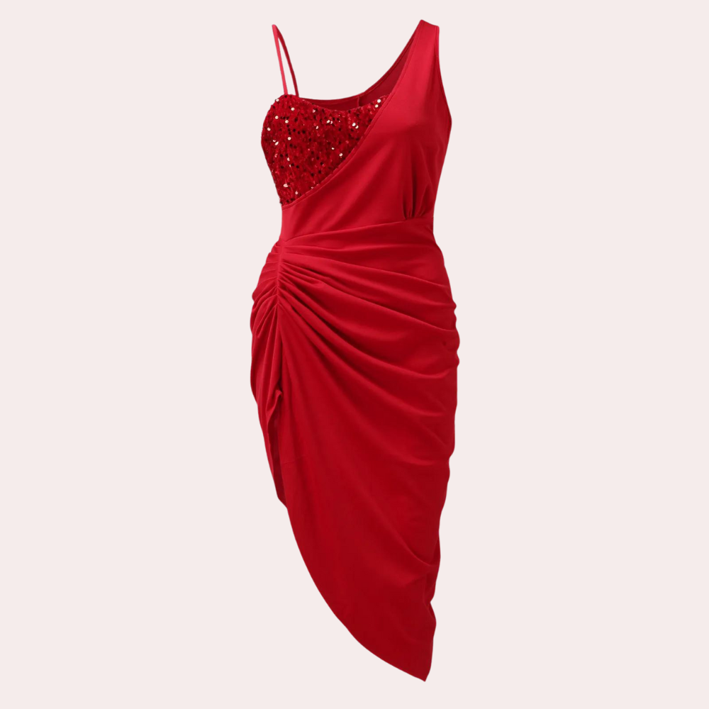 Elegante dames avondjurk met flatterende pasvorm – ELVÉRA - Glamorix