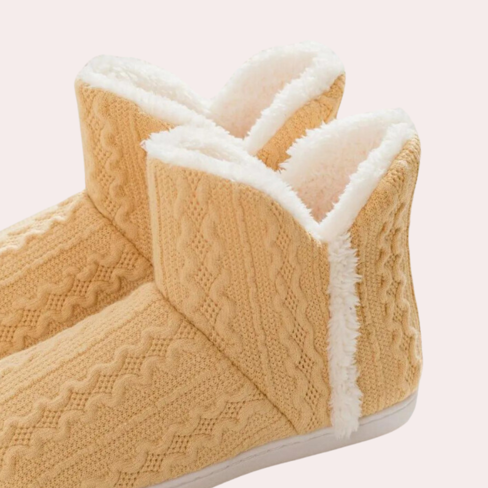 Warme damesschoenen met voering en antislip zool – VELENA WinterStep - Glamorix