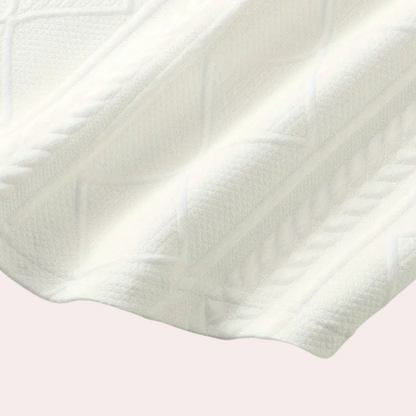 Gebreid herenoverhemd met lange mouwen en moderne pasvorm – CALVARO - Glamorix