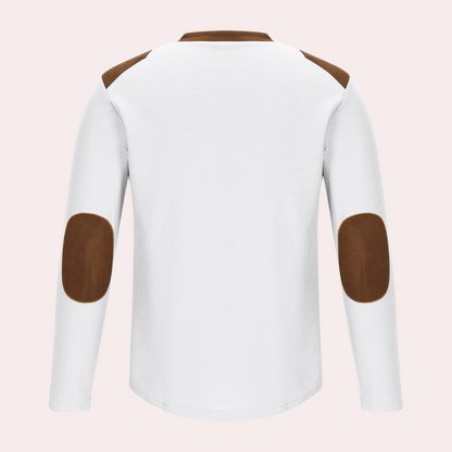 Comfortabele heren vrijetijdstrui met casual pasvorm – RAYNOR - Glamorix