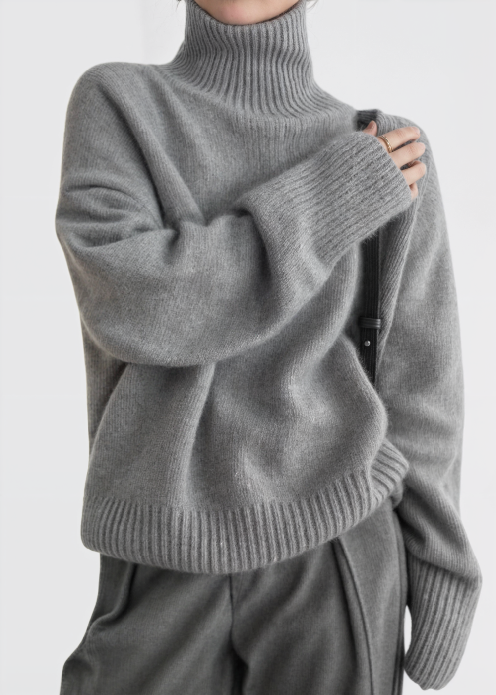 MAELIE - Losvallende kasjmier trui voor dames