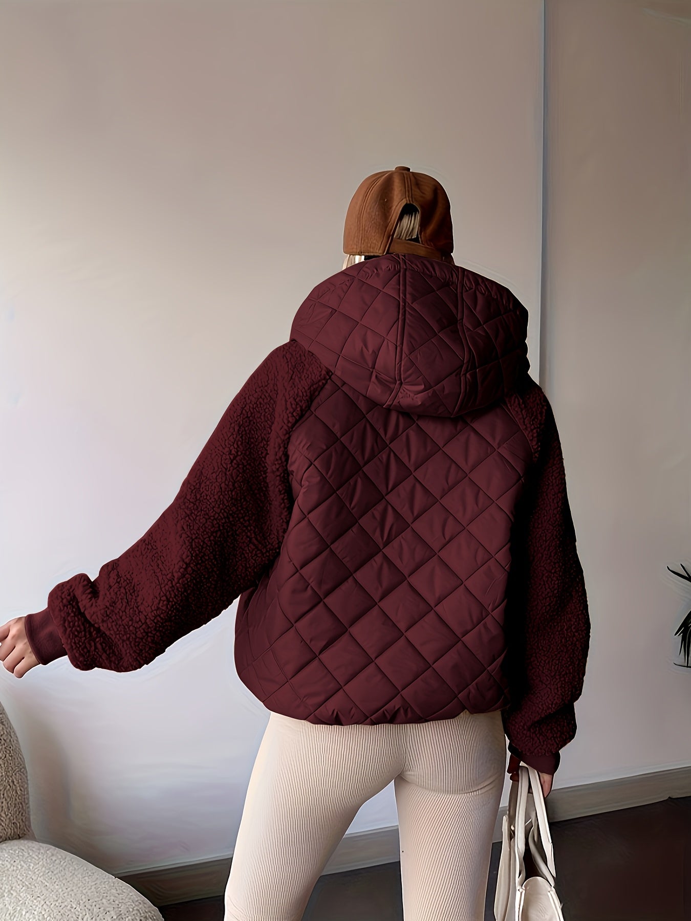 Capuchonjas met mouwen en flexibele pasvorm voor dames – NX - Glamorix
