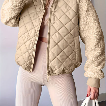 Capuchonjas met mouwen en flexibele pasvorm voor dames – NX - Glamorix