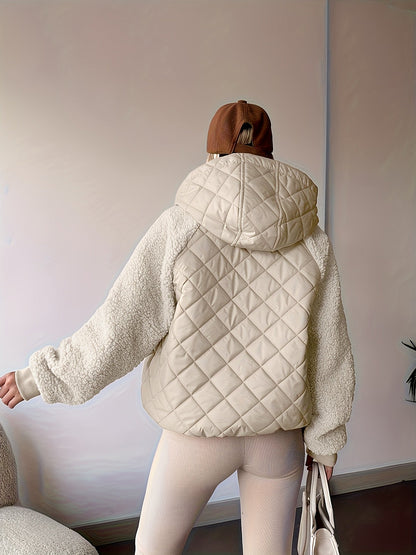 Capuchonjas met mouwen en flexibele pasvorm voor dames – NX - Glamorix