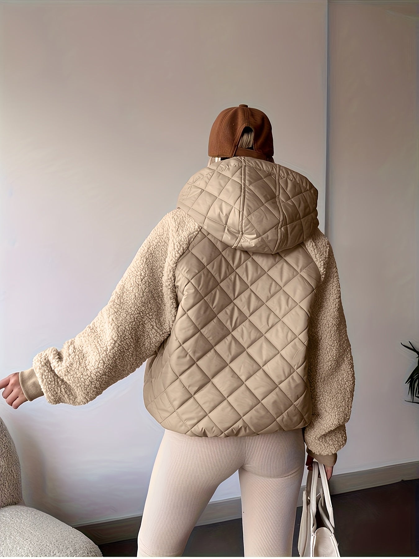 Capuchonjas met mouwen en flexibele pasvorm voor dames – NX - Glamorix