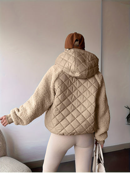 Capuchonjas met mouwen en flexibele pasvorm voor dames – NX - Glamorix