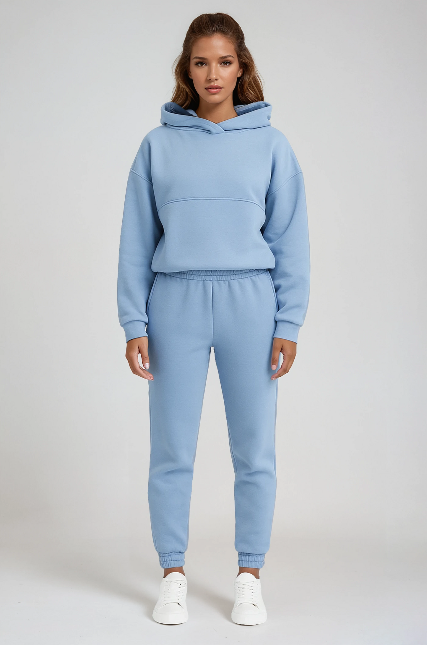 JANE – Dames trainingspak met hoodie en comfortabele joggingbroek - Glamorix