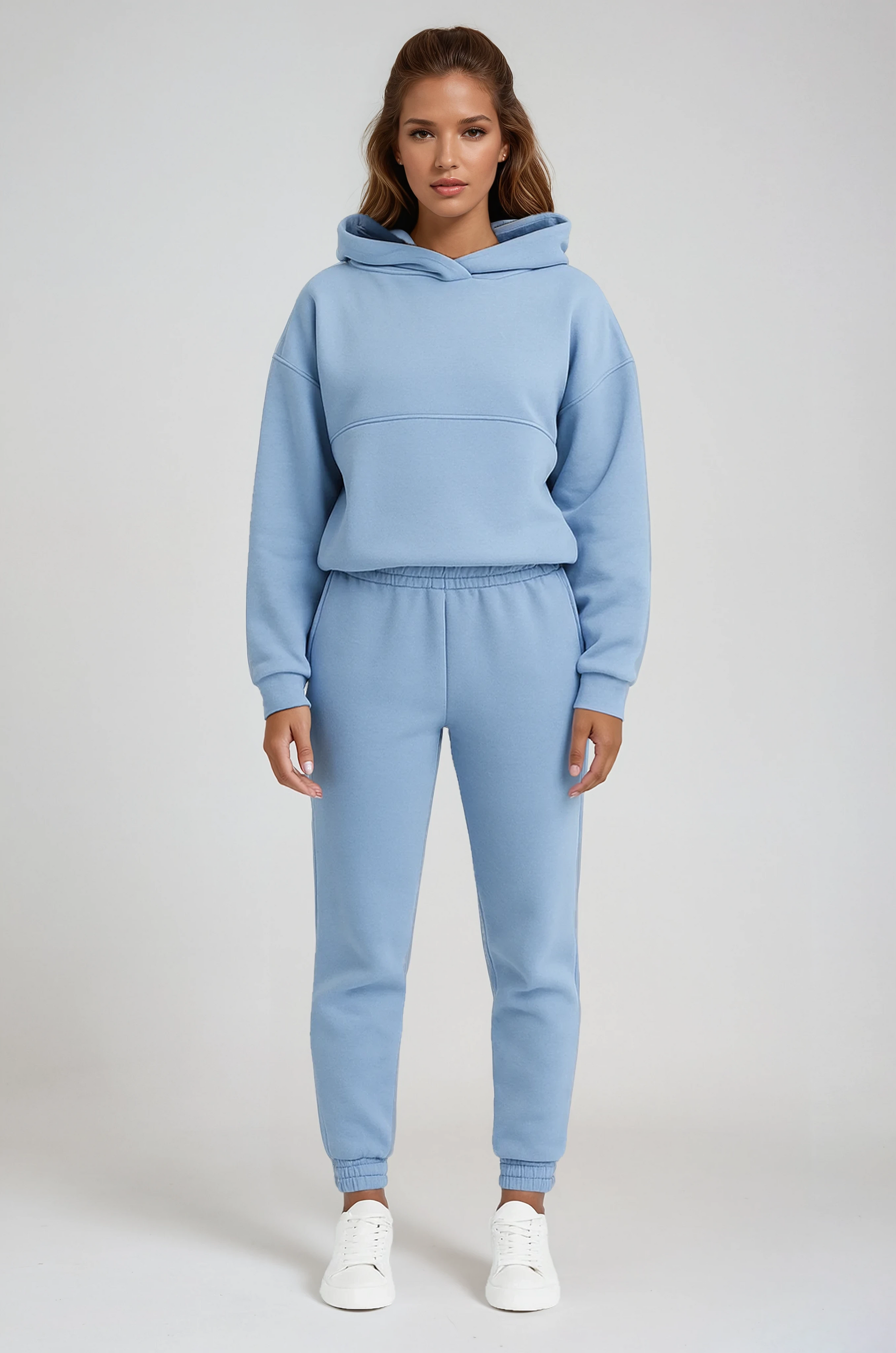 JANE – Dames trainingspak met hoodie en comfortabele joggingbroek - Glamorix