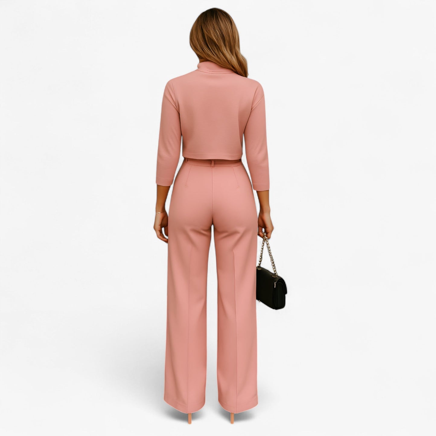 Elegante tweedelige dames set voor moeiteloze stijl – VivaSeta - Glamorix