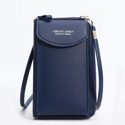 ARIA - Compacte crossbody telefoontas met multi-card houder