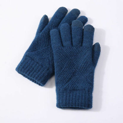 ELARA - Warme gebreide handschoenen voor dames