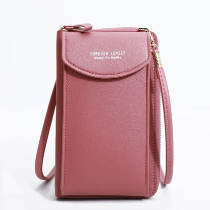 ARIA - Compacte crossbody telefoontas met multi-card houder