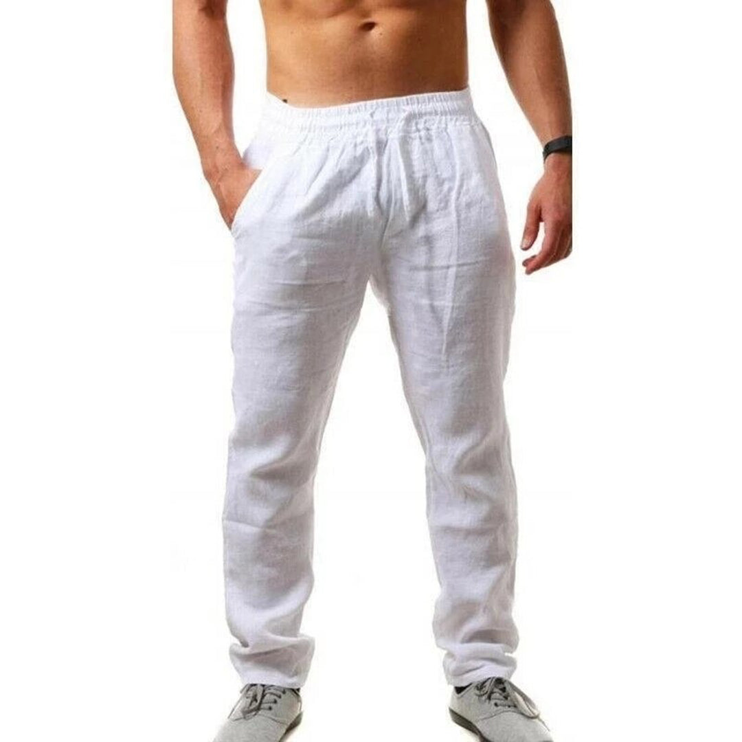 EZRA - Comfortabele linnen broek voor heren