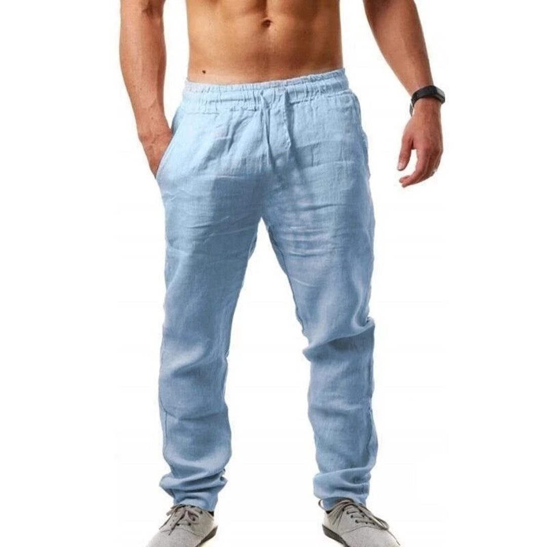 EZRA - Comfortabele linnen broek voor heren