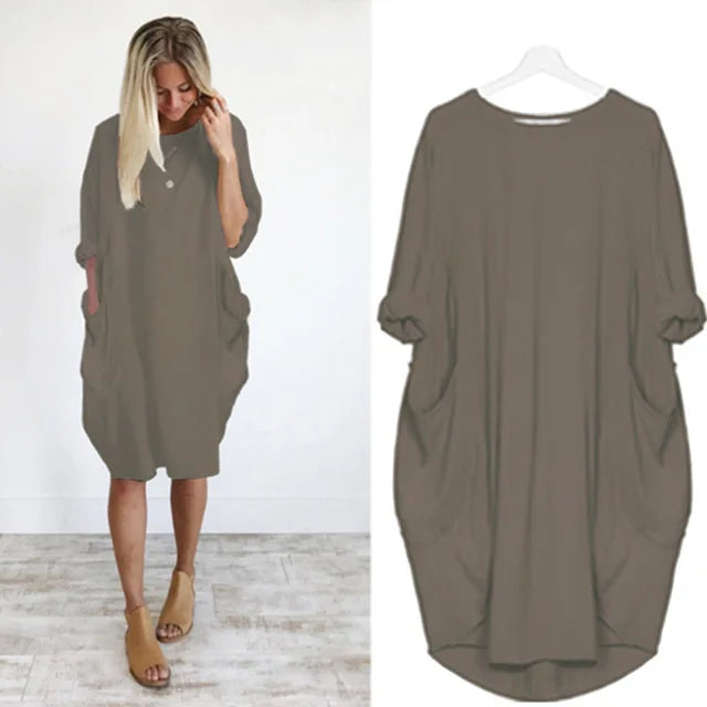 ISLA - Luchtig oversized jurkje voor dames