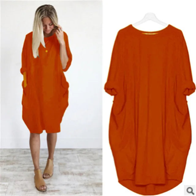 ISLA - Luchtig oversized jurkje voor dames