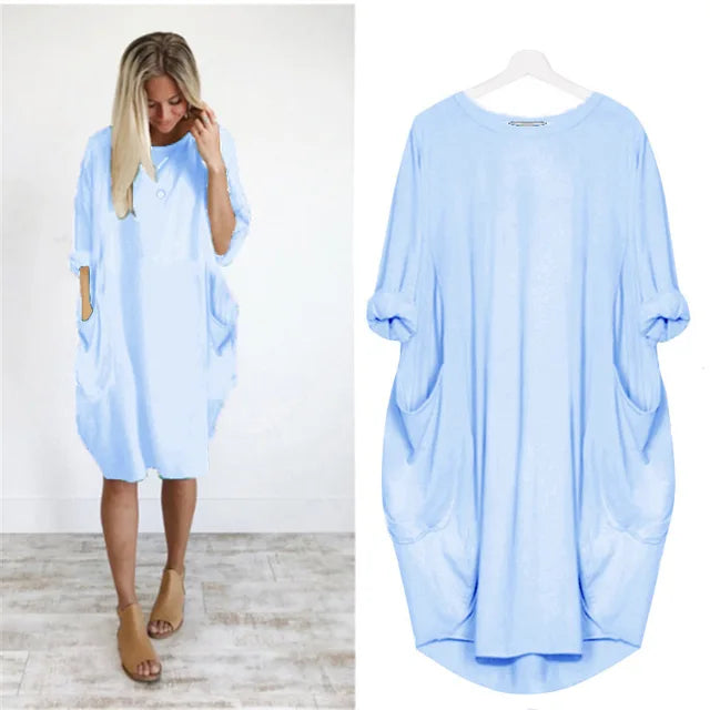 ISLA - Luchtig oversized jurkje voor dames