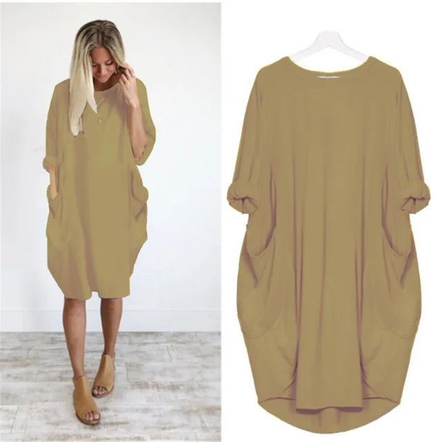 ISLA - Luchtig oversized jurkje voor dames