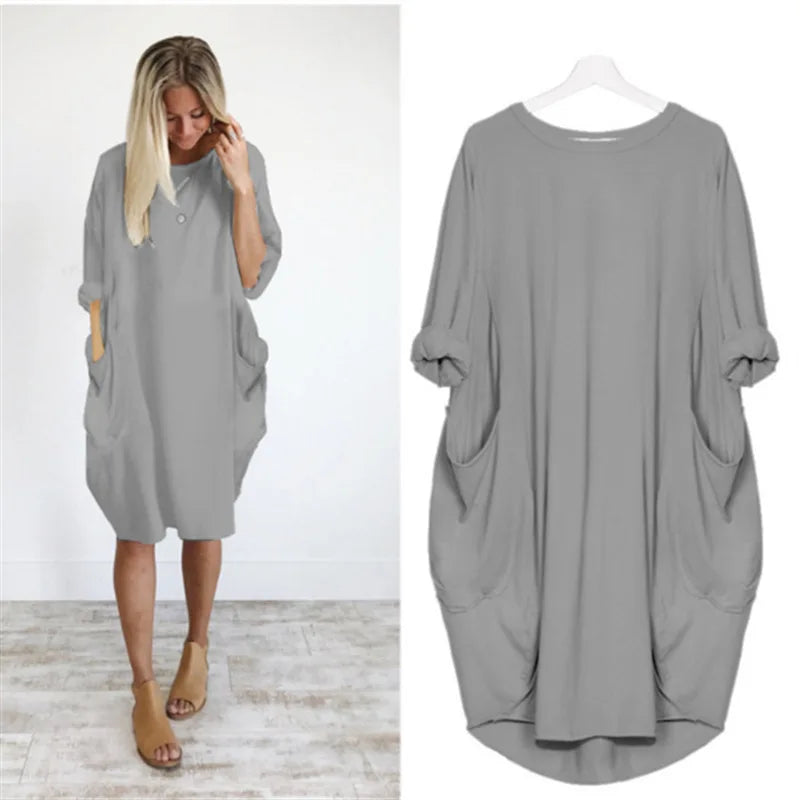 ISLA - Luchtig oversized jurkje voor dames