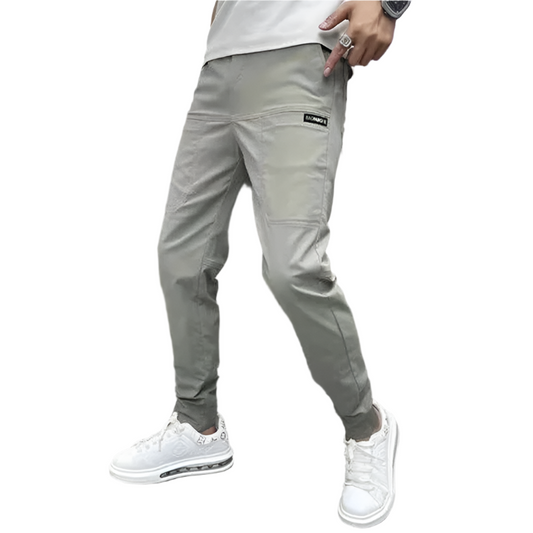 MASON - Slim fit stretch cargo broek voor heren