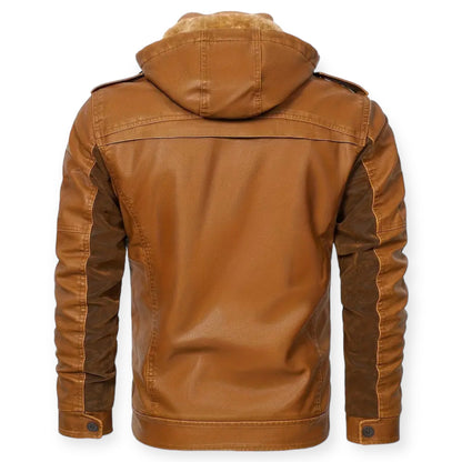 RANGER – Leren jack met fleece voering voor ultieme warmte en stijl