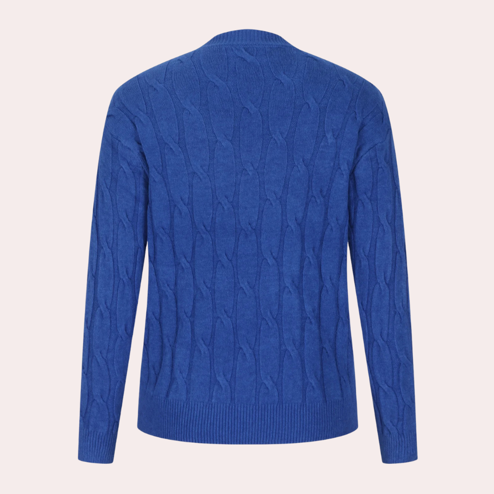 Casual gebreide damestrui met relaxte pasvorm – LIVARA SoftKnit - Glamorix