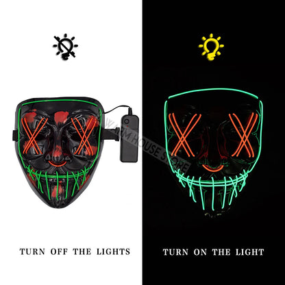 HALLOWEEN – LED Halloween masker