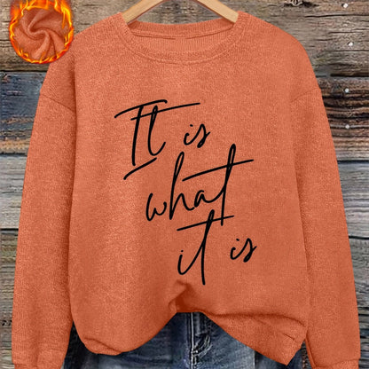 Gebreide trui met losse ronde hals voor heren – NOVAQUA - Glamorix