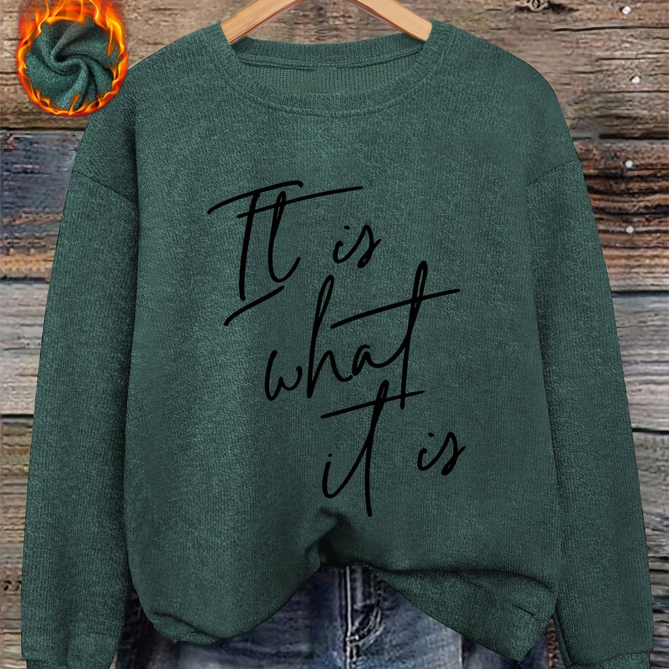 Gebreide trui met losse ronde hals voor heren – NOVAQUA - Glamorix