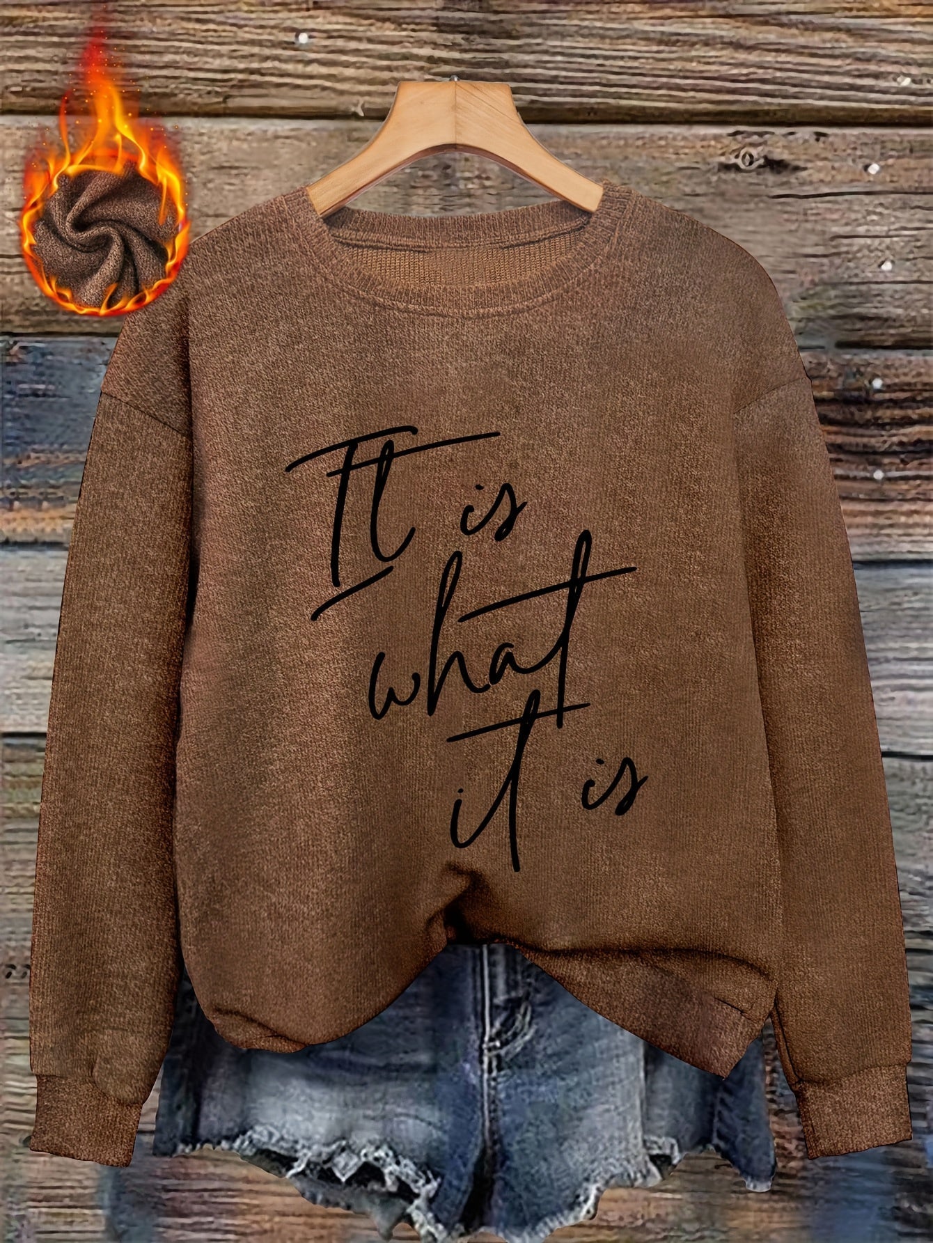 Gebreide Trui – Losse Ronde Hals & Zachte Bewegingsvrijheid - Glamorix