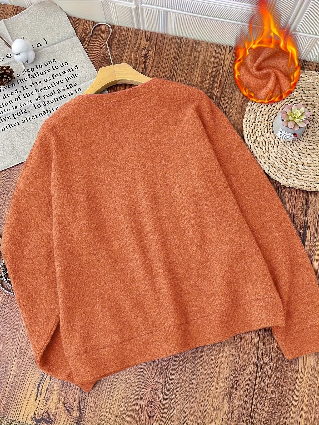 Gebreide Trui – Losse Ronde Hals & Zachte Bewegingsvrijheid - Glamorix