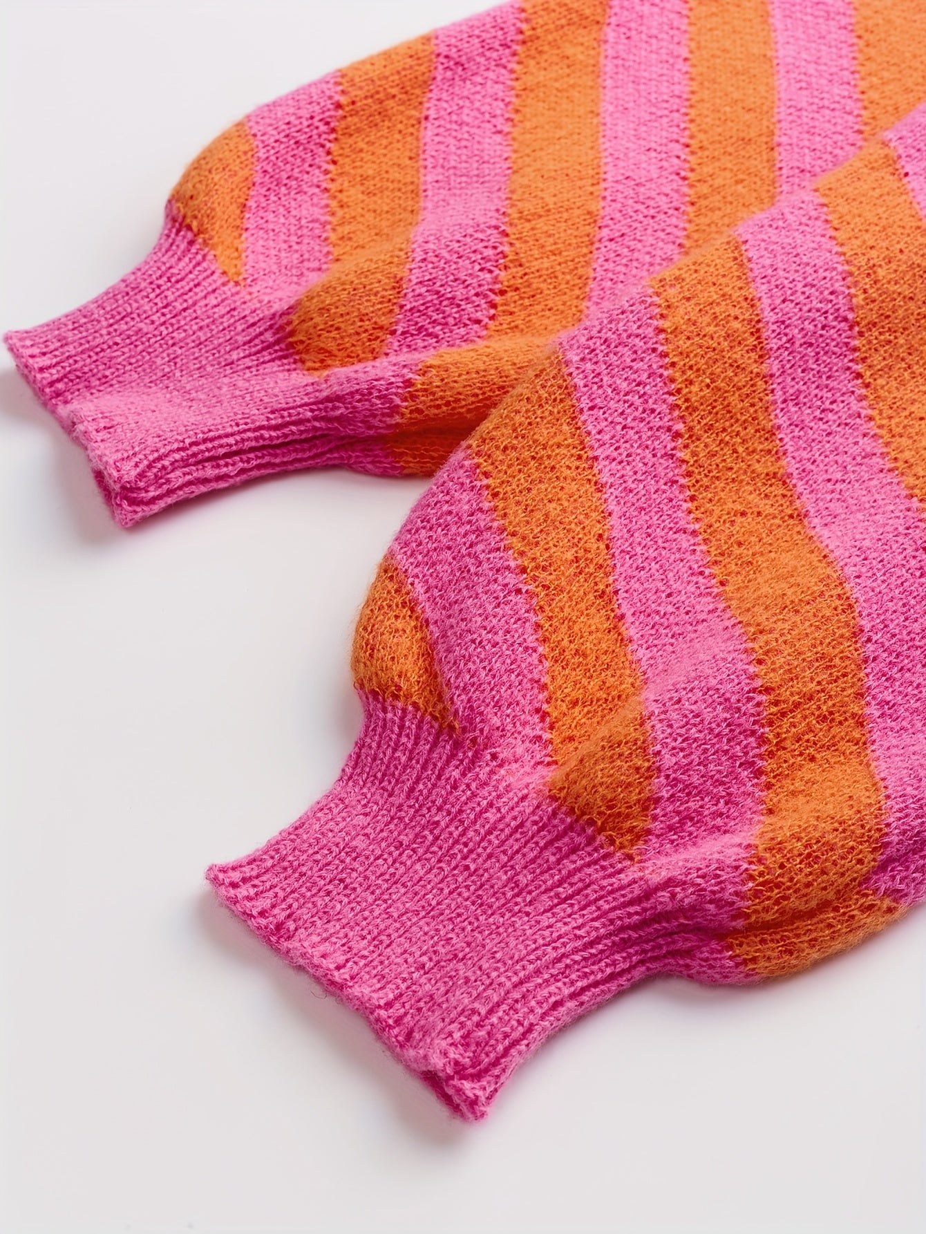 Gebreide trui met ronde hals voor dames – NOVAWEARX - Glamorix