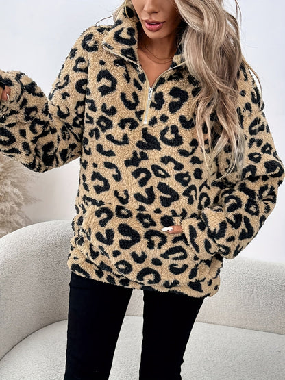 Gebreide Trui - Volledige Rits En Zachte Warme Voering - Glamorix