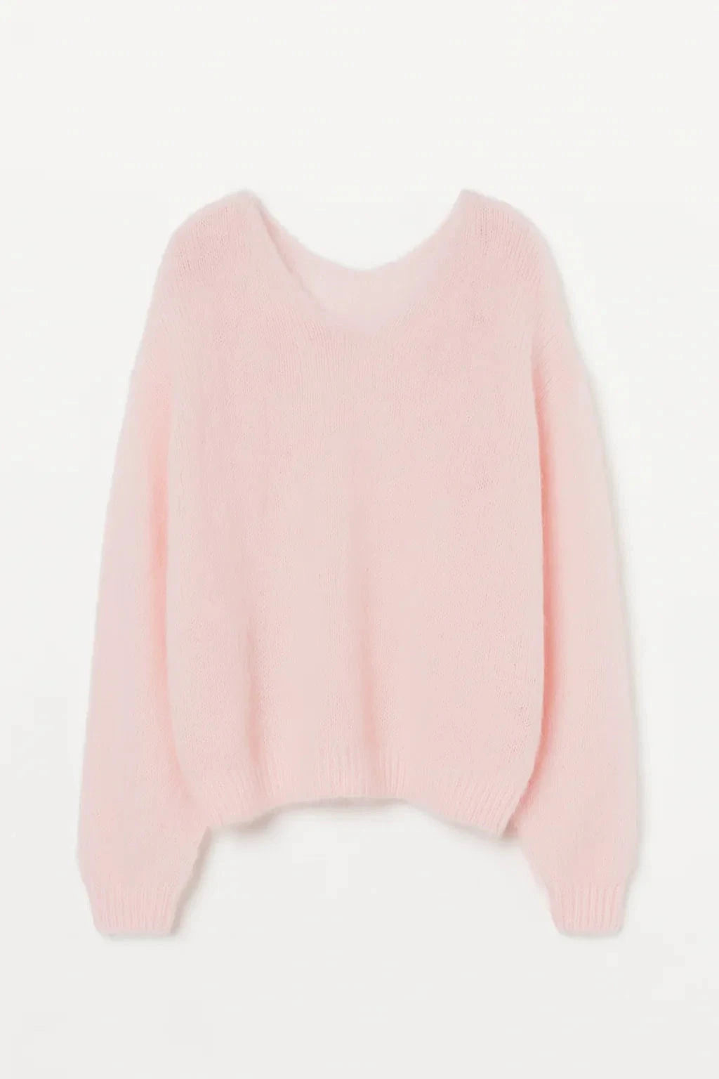 Gebreide Trui – Harige Structuur & Losvallend Model - Glamorix