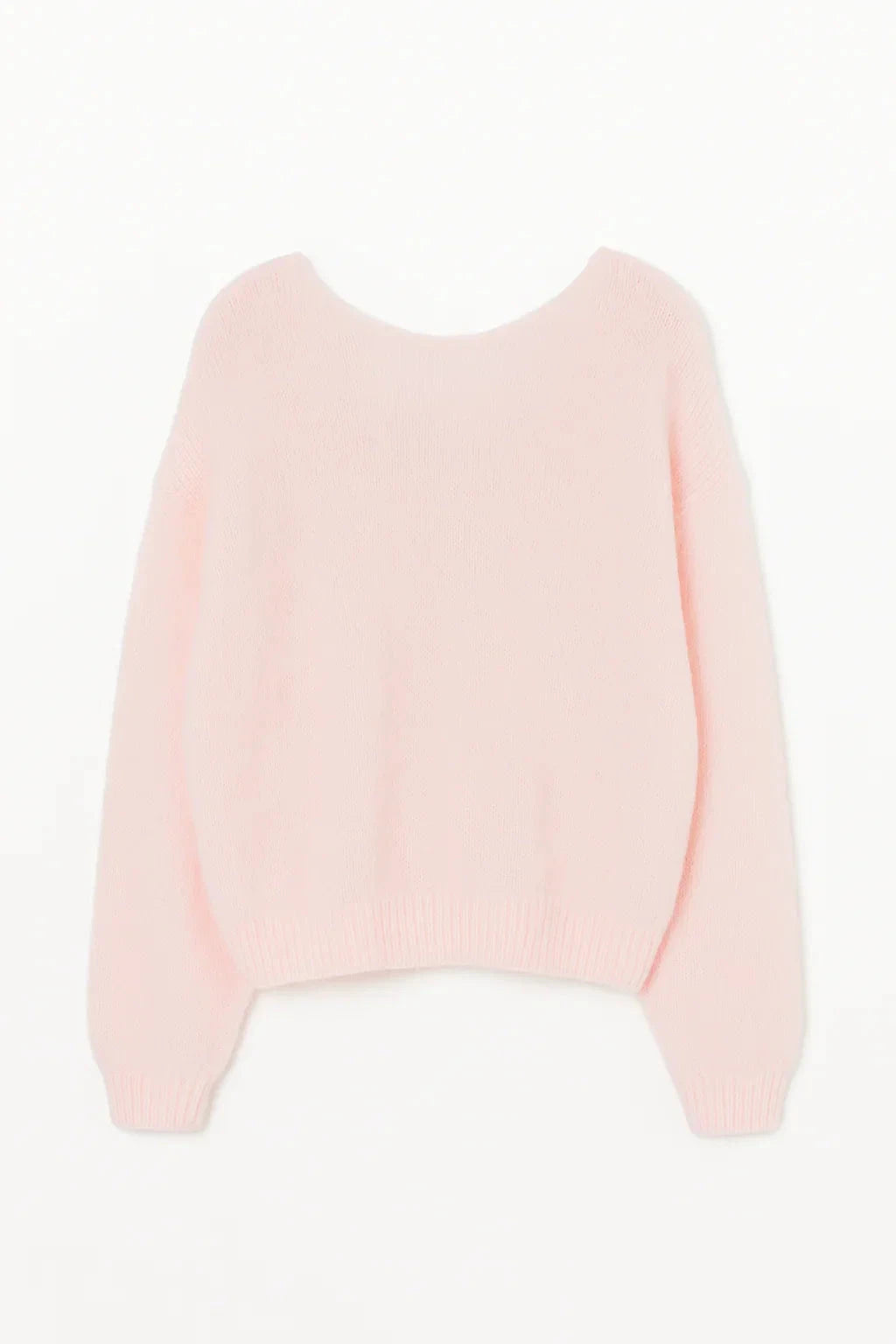 Gebreide Trui – Harige Structuur & Losvallend Model - Glamorix