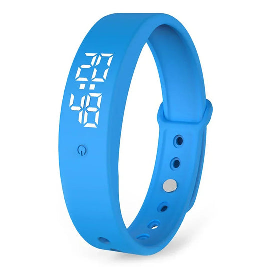 Waterdichte smartwatch met trilalarm en gezondheidsfuncties – AQUA PULSE - Glamorix