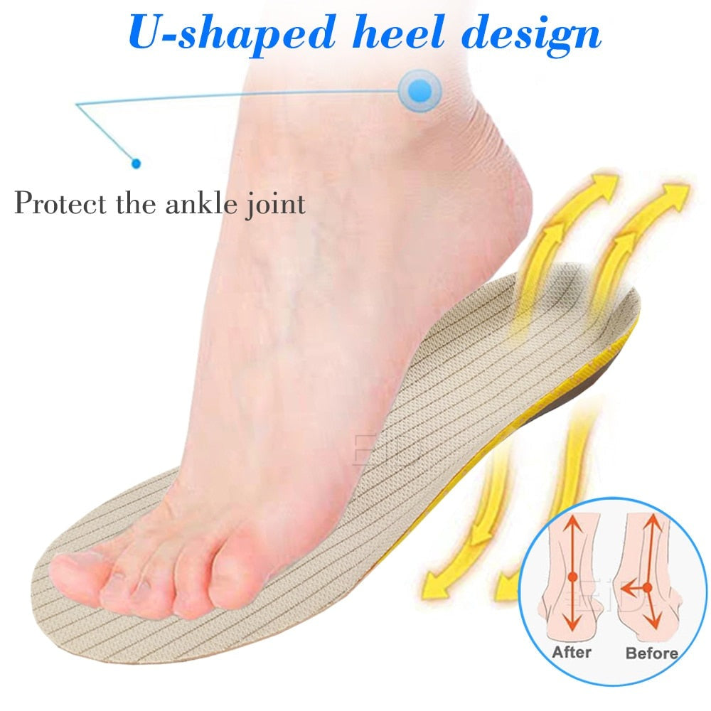 ARCHSUPPORT - Orthopedische Inlegzolen voor Platvoeten en Optimale Ondersteuning