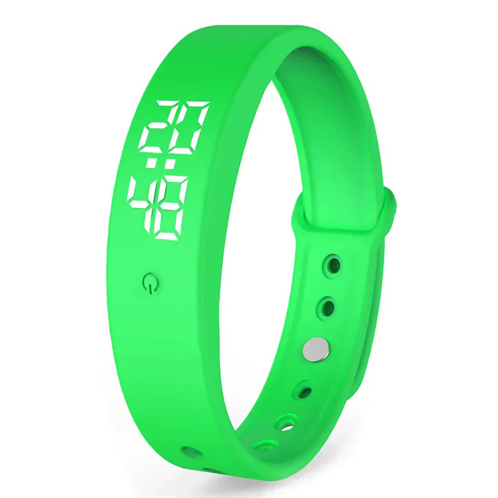 Waterdichte smartwatch met trilalarm en gezondheidsfuncties – AQUA PULSE - Glamorix