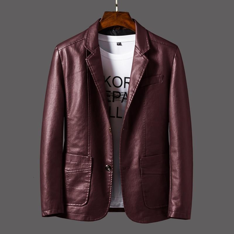 Leren heren blazer met moderne slim fit en tijdloze uitstraling – VALGRANO EdgeLine - Glamorix