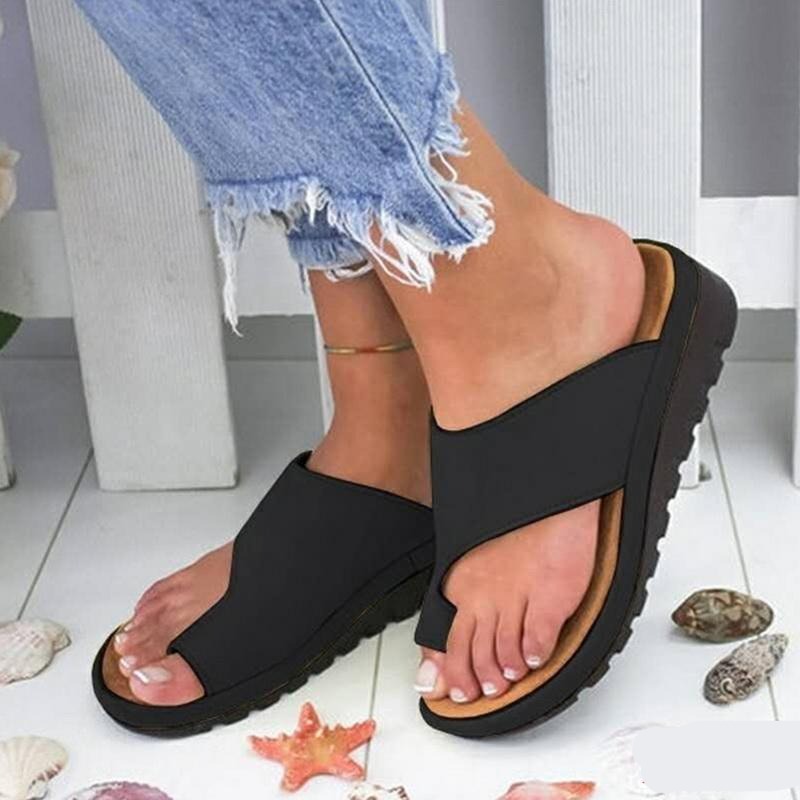 Zomerse schokdempende sandalen voor dames – Soliva BreezeStep - Glamorix