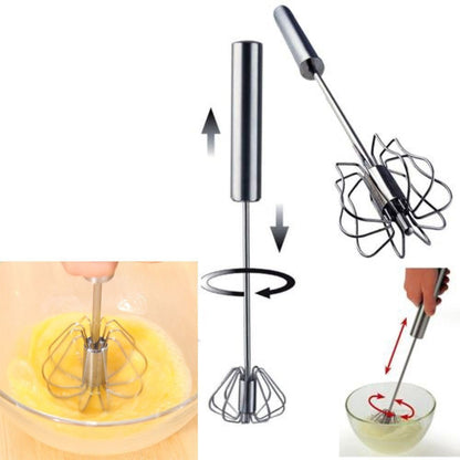 RVS Easy Beater - 1-delige Schneebesen Mixer voor Efficiënt Kloppen en Mixen