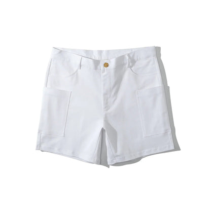 Heren cargo short met rechte pijpen en functionele zakken – TORREN CARGOSHORT - Glamorix