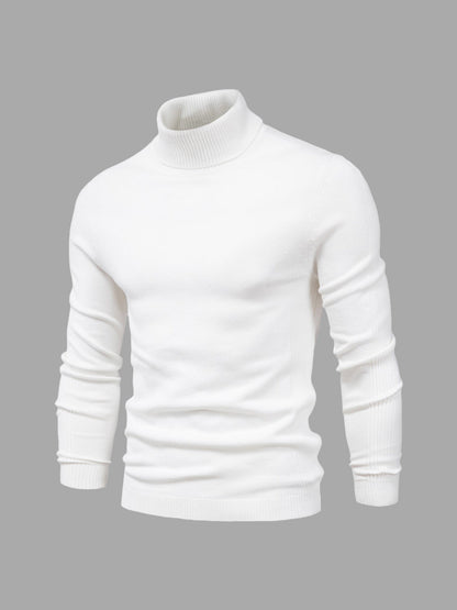 DAVID – Heren coltrui met slim fit en stijlvolle uitstraling - Glamorix