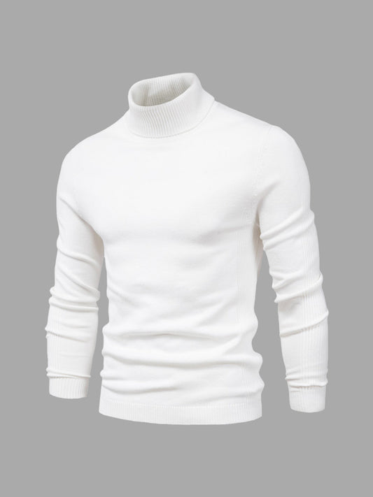 DAVID – Heren coltrui met slim fit en stijlvolle uitstraling - Glamorix