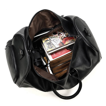 ATTICUS - Luxe leren reistas voor heren met tijdloze stijl