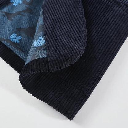 JULIAN - Corduroy blazer met gebloemde voering voor heren