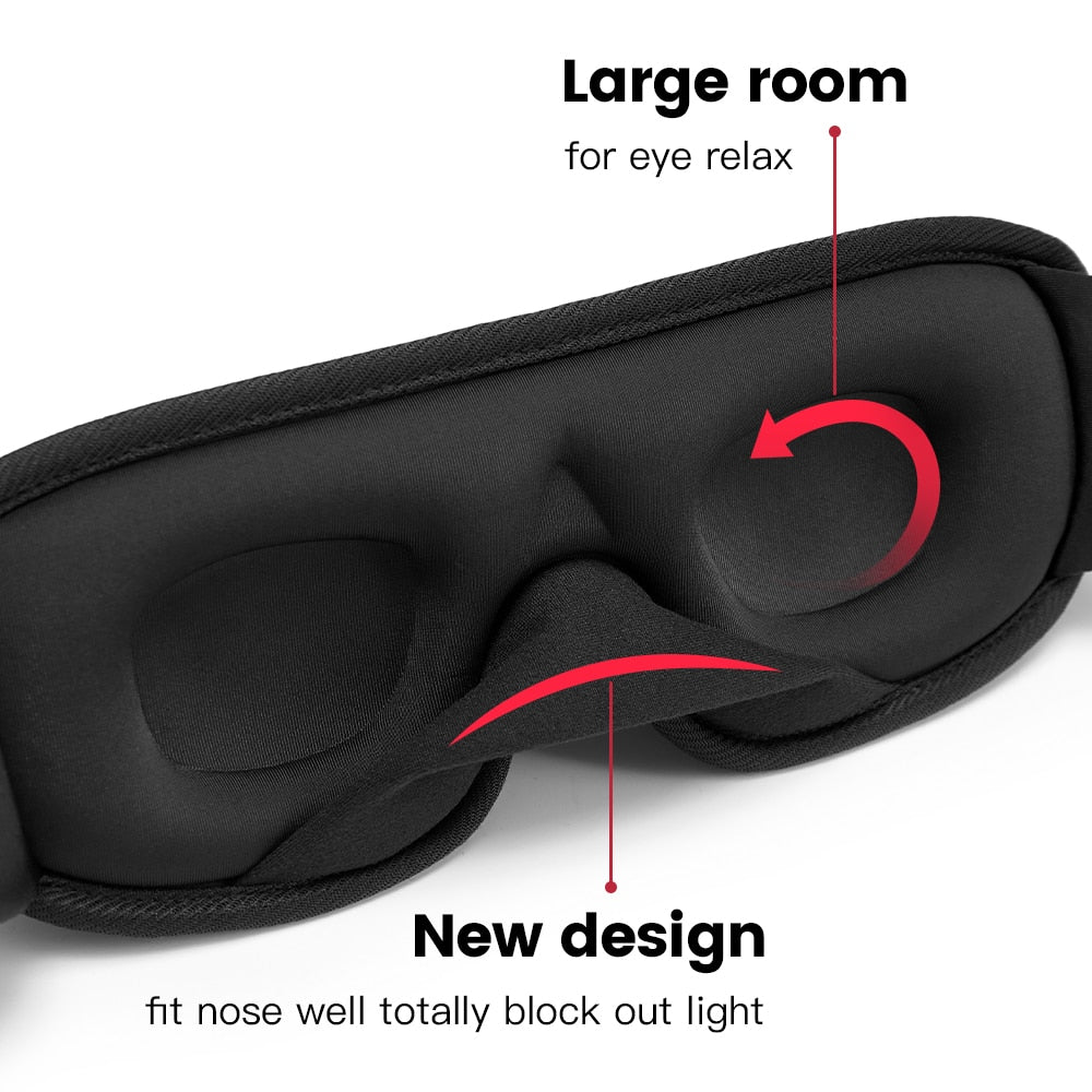 SERENITY - Lichtblokkerend 3D slaapmasker voor ultieme ontspanning